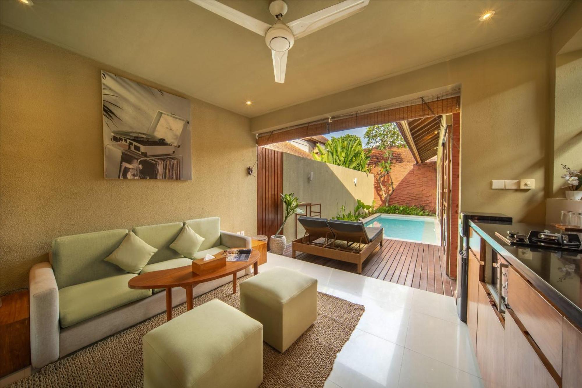 Grand One-Bedroom Villa Private Pool & Bathtub