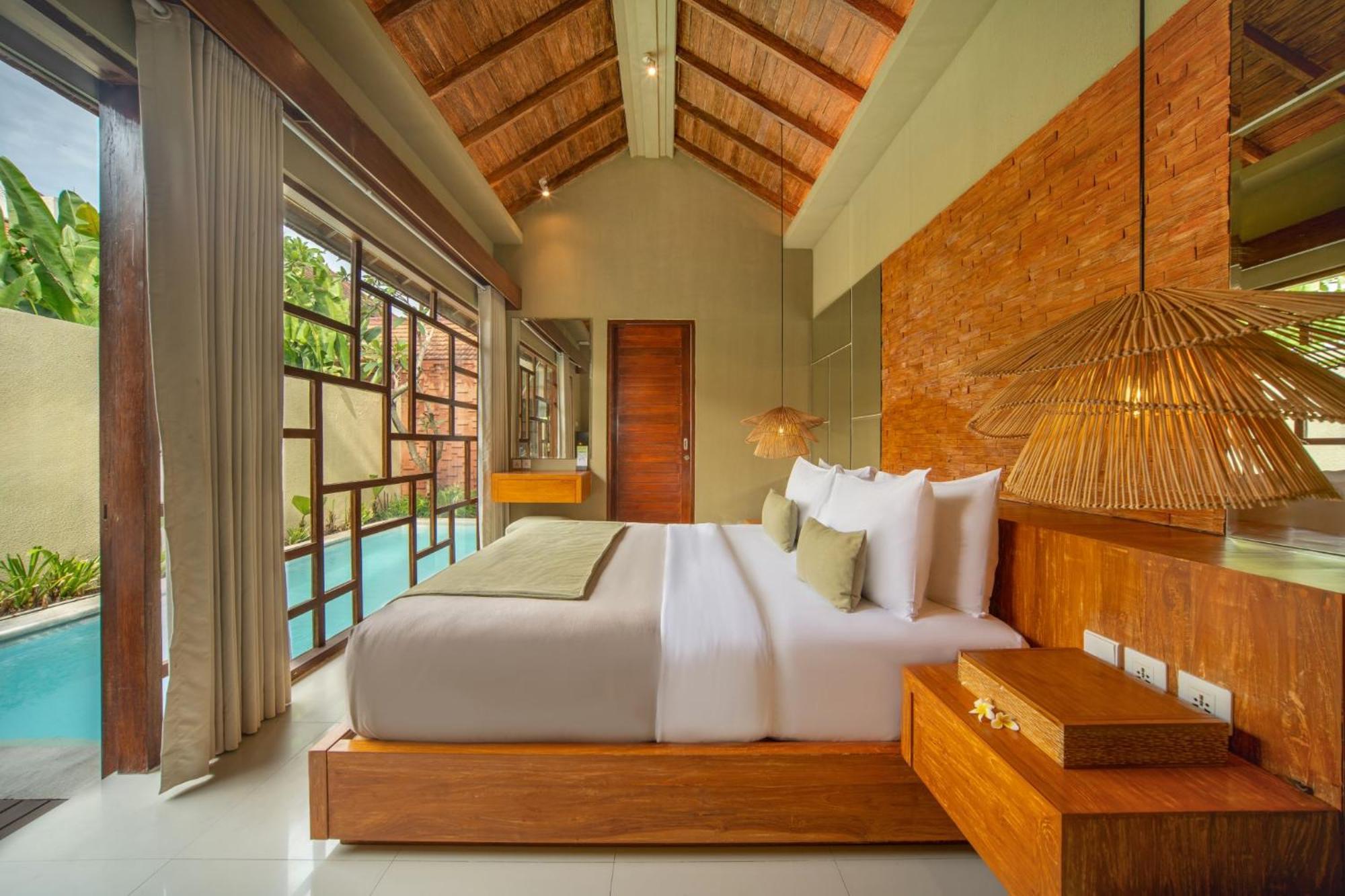 Grand One-Bedroom Villa Private Pool & Bathtub